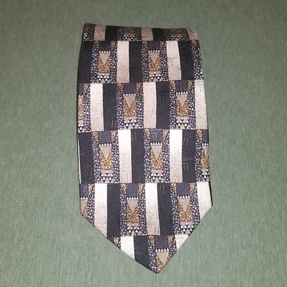 JOHN CLARENDON Silk Tie - Picture 5 of 5
